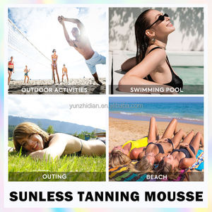 VANERIA Mousse Autobronzante Hydratante Effet Bronze Moyen, Marque Privée, Bronzant Corporel Végétalien à l'Aloe Vera - Product Image 2