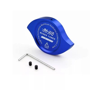 Tapa de protección de modificación de radiador de palanquilla CNC personalizada de fabricante OEM nueva condición con tapa de tanque de aluminio - Product Image 5