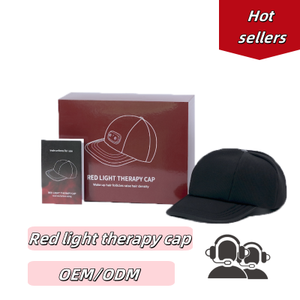 Azurotherapy lampu LED Premium, topi terapi cahaya merah untuk penggunaan rumah, bando dapat disesuaikan 2000mAh 660Nm/850nm - Product Image 6