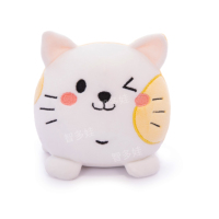 Peluche personnalisée pour chat, design brodé, jouet en peluche doux et moelleux, idéal pour cadeau, vente en gros transfrontalière, jouets en peluche certifiés CE
