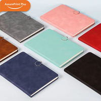 Ensemble cadeau stylo et carnet en cuir PU avec logo personnalisé, reliure cousue, boucle magnétique, boîte de présentation rigide, cadeau d'affaires
