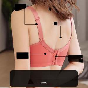 Elegante <span class=keywords><strong>Sujetador</strong></span> de Encaje Negro para Mujer <span class=keywords><strong>Sin</strong></span> Copas de Espuma - Product Image 1