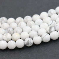 Perles en pierre naturelle en gros 2026 – Perles en howlite naturelle de haute qualité pour la fabrication de bijoux