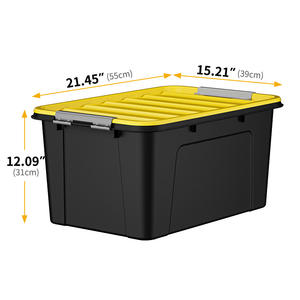 <span class=keywords><strong>Caja</strong></span> <span class=keywords><strong>de</strong></span> <span class=keywords><strong>herramientas</strong></span> resistente y resistente <span class=keywords><strong>de</strong></span> color negro y amarillo para uso doméstico Jeko & Jeko para garaje - Product Image 3