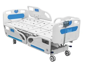 Lit médical multifonctionnel en vente à Dubaï Maidesite lits hospitaliers médicaux électriques rotatifs matelas pneumatique avec trou