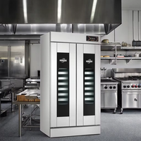 Chambre de Fermentation Électrique et à Gaz Commerciale pour Pain, Four de Fermentation Haute Productivité, Capacité 65kg, Nouveau Modèle 2020