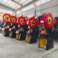Presse à poinçonner de haute qualité pour le métal et la tôle, presse à poinçonner industrielle mécanique à inclinaison de type ouvert