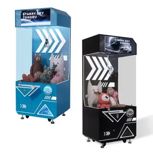 Klemmen Puppen kran Arcade-Maschinen Game Center Greifen Video Klaue Maschine Spielzeug Plüsch