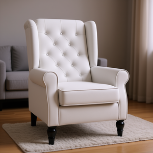 Sillón moderno con respaldo capitoné y función de masaje para sala de estar, muebles para el hogar - Product Image 2