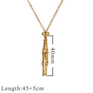 Colgante de soporte de jaula de piedra de acero inoxidable ajustado para hacer collares DIY para sostener piedra curativa jaula de alambre única 18K PVD oro - Product Image 5