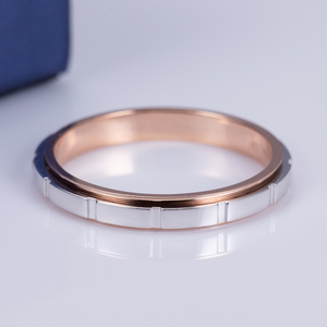 Anello MS-523 in Oro 18K con Diamante <span class=keywords><strong>Solitario</strong></span> da Laboratorio Incastonato a Canale - Product Image 2
