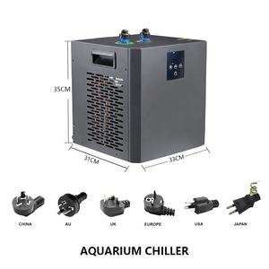 Outdoor Gym Watergekoelde Chiller Met Pomp En Motor Koud Water Onderdompeling Koeling Voor Aquaria En Ijsbaden Gebruikt Gym Operaties - Product Image 3