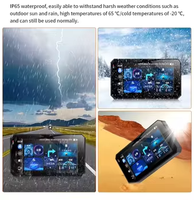 Lancol SE95 HUD Motor Anti Air Tahan Air dengan GPS TPMS Perekam Video Layar Carplay Perekam Mengemudi