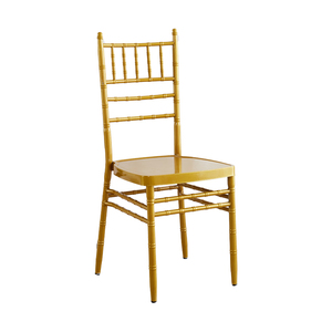 Chaises empilables à base métallique en plastique Elegent en plastique de chaises de banquet de meubles commerciaux - Product Image 5