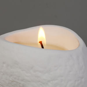 Candela Aromaterapica Premium Senza Fumo in Cera <span class=keywords><strong>di</strong></span> Soia Fatta a Mano a Forma <span class=keywords><strong>di</strong></span> Tazza su Piedistallo in Gesso Profumata per Fragranza Domestica Regalo all'Ingrosso - Product Image 4