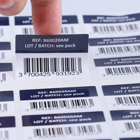 Les autocollants aléatoires d'étiquette de code à barres de sécurité imprimés par Costom sérialisent l'autocollant séquentiel de code Qr