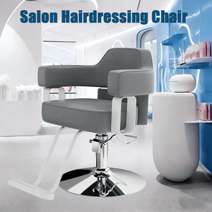Silla de peluquería Silla especial para peluquerías Se puede plegar y es adecuada para su uso en peluquerías para cortar el cabello - Product Image 4
