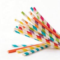 Pailles à boire jetables en pulpe de bois biodégradables et compostables, écologiques, en gros, emballées individuellement, imprimées, fabriquées en Chine