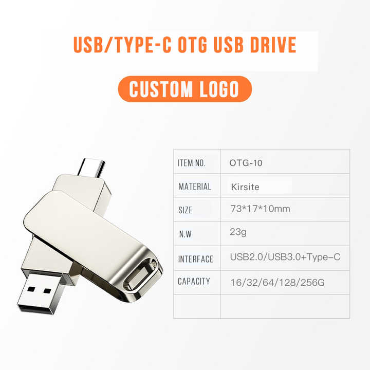 USB-C Stick 128GB/64GB/32GB – Mit USB 2.0 Und Typ-C, Für Handy & PC, Übertragung Bis 20 MB/s