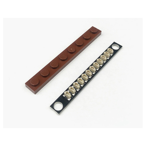 إكسسوارات إضاءة لبنات البناء DIY لعبة هدية أجزاء ليد لوحة تمديد ضوء سلك عرض الشارع MOC - Product Image 5