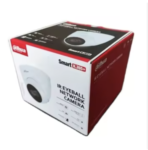 Caméra IP réseau Dahua IPC-HDW3849H-ZAS-PV noire 8MP avec détection de mouvement, double éclairage intelligent et dissuasion active, type Eyeball WizSense - Product Image 1