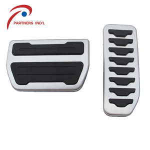 Pedaliera Portatile in Acciaio Inox Zpartners, Accessorio per Acceleratore e Freno per Land Rover <span class=keywords><strong>Freelander</strong></span> 2, <span class=keywords><strong>Accessori</strong></span> Interni - Product Image 1