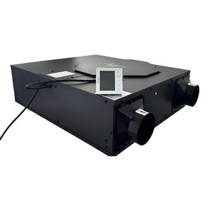 350m³/h ERV空気清浄換気装置 天井設置型ERVエネルギー回収換気HRV HVACシステム 家庭用・業務用 - Product Image 2