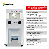 Machine de sablage professionnelle Sailner SBM700 pour le post-traitement d'impression 3D avec traitement de surface à faible perte