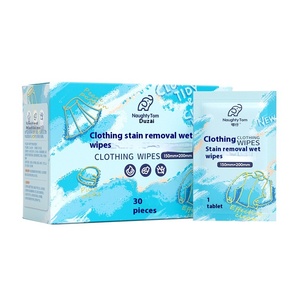 Toallitas de limpieza no tejidas ecológicas para eliminar manchas de ropa, toallitas de lavandería instantáneas efectivas sin lavado - Product Image 1