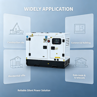 Générateur diesel super silencieux 20 kVA 25 kVA 30 kVA triphasé avec ATS pour usine, bâtiment commercial, CE