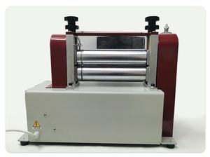Machine à découper les bandes de cuir, plieuse de ruban, machine à plier les sangles d'épaule avec rouleau de collage - Product Image 5