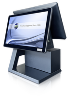 Caja Registradora Autoservicio con Impresora Térmica Integrada, Sistema Operativo Windows, Pantalla Táctil Capacitiva, 8GB de RAM, Disco Duro de 64GB, Bluetooth 5.2