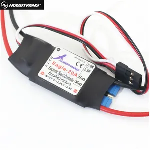 Hobbywing נשר 20A ESC עבור מוברש מנוע עבור RC מטוס מטוס 370 380 390 280 270 סיטונאי