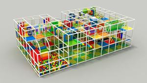 <span class=keywords><strong>Parque</strong></span> <span class=keywords><strong>de</strong></span> juegos interior <span class=keywords><strong>de</strong></span> cuatro niveles para niños, piscina <span class=keywords><strong>de</strong></span> <span class=keywords><strong>bolas</strong></span> <span class=keywords><strong>de</strong></span> espuma, tobogán, castillo <span class=keywords><strong>de</strong></span> juegos suave para niños, diversión interior - Product Image 4