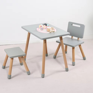 Meubles de garderie préscolaire bon marché pour enfants salle de classe pour la maternelle chaise étude enfants bureau table et ensemble de chaises - Product Image 3