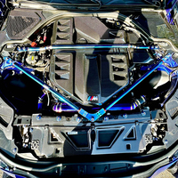 Barre de renfort en titane pour BMW G87 M2 G80 M3 G82 M4 S58 - Renforcement léger du châssis