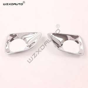 ฝาครอบไฟตัดหมอกหน้า WZXD ทำจากพลาสติก ABS ชุบโครเมียม อะไหล่ตกแต่งสำหรับ Navara NP300 ปี 2015 2016 - Product Image 5