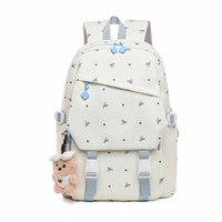 Bolsa para Portátil, Mochila, Bolsa Escolar, Diseñada con Múltiples Compartimentos, Adecuada para el Transporte al Campus de los Estudiantes y Uso Casual