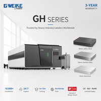 Machine de découpe laser à fibre Gweike LF4020GH à vitesse ultra-rapide avec perforation et accélération 2.5G - Série GH