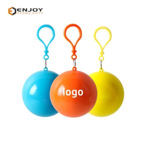 Balle imperméable jetable personnalisée en gros Poncho imperméable pour enfants adultes balle imperméable de <span class=keywords><strong>voyage</strong></span> en plein air imprimé LOGO - Product Image 1