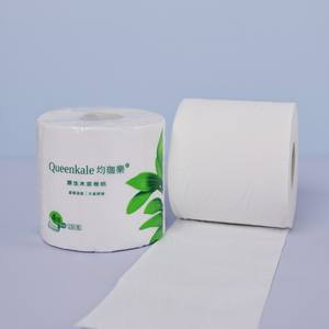 Wholesale High-quality Virgin Wood Pulp <b>Toilet</b> Paper 2 Ply 15 Gsm Soft Degradable Standard <b>Roll</b> Queenkale Brand Custom Own Brand - Product Image 3