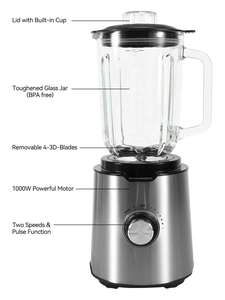<strong>Kitchen</strong> <strong>Blender</strong> Stainless Steel Housing Ice Smoothie High Speed Countertop <strong>Blender</strong> Professional <strong>Blender</strong> - Product Image 2