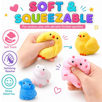 Kit de fabrication de jouets anti-stress en silicone souple sans bulles, unisexe, vente en gros pour coffret cadeau