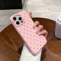 Texture en cuir couleur bonbon TPU antichoc pour iPhone 14 Pro 15 15 Pro Max coques de téléphone Ultra mince Anti-chute couverture arrière 16 Pro