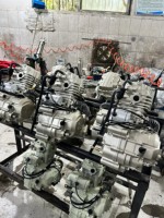 Vente en gros 300CC CG300 refroidi à l'eau 1 cylindre 4 temps moto moteur assemblage tricycle 300CC moto moteur