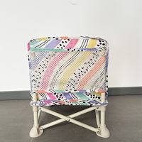 Mesa de bandeja extraíble portátil y ligera, asiento de bebé, sillas de playa plegables para Picnic, silla de comedor de alimentación para niños, silla de plástico