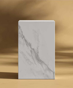 Nouvelle Arrivée Table d'Appoint en Pierre avec Base en Marbre pour Hôtels, Événements, Décoration Artistique et Mobilier de Salon - Product Image 2