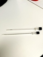 Cannule RF spinale en acier inoxydable de qualité médicale, pointe droite ou incurvée, aiguille de ponction pour anesthésie et gestion de la douleur, pour animaux de compagnie et animaux de ferme