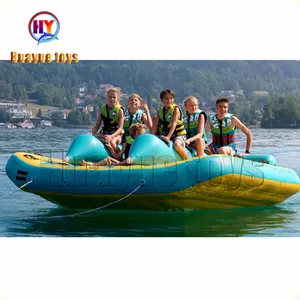 Summer Water Sports Banana Boat Crazy UFO New Design Speedboat Towable Water Boat Fly Tube Towable Banana Slider