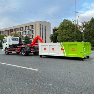 Camion benne compacte 4x2 LHD/RHD de marque chinoise, directement d'usine, pour la collecte de déchets municipaux - Product Image 6